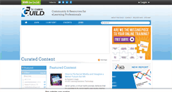 Desktop Screenshot of elearningguild.com